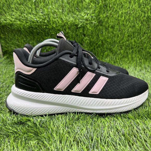 adidas Women's Black and Pink Sneakers - Picture 7 of 14